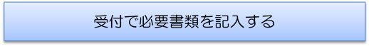 受付で必要書類を記入する